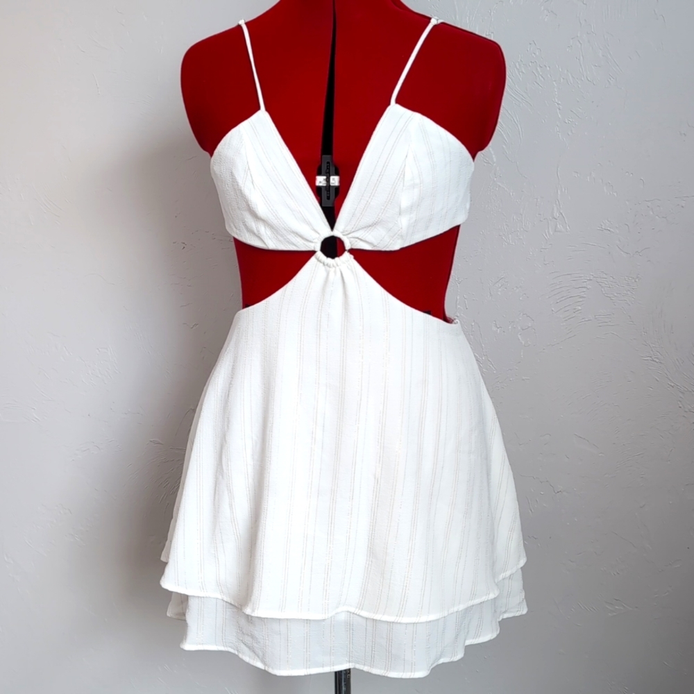 Lucy in the Sky White Mini Dress